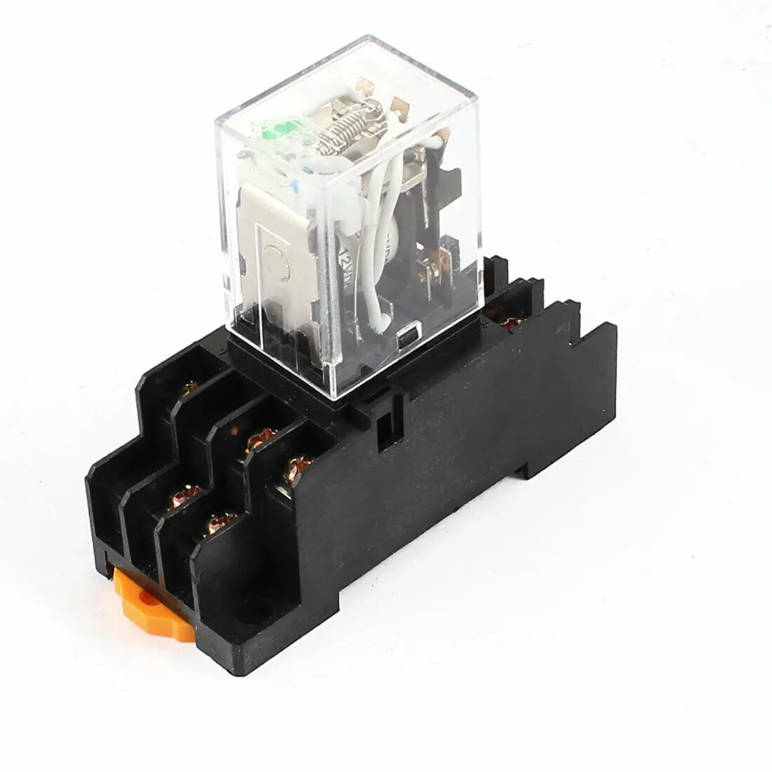 DC12V катушки 3PDT 11 Pin код зеленый светодиодный общего назначения Мощность реле w