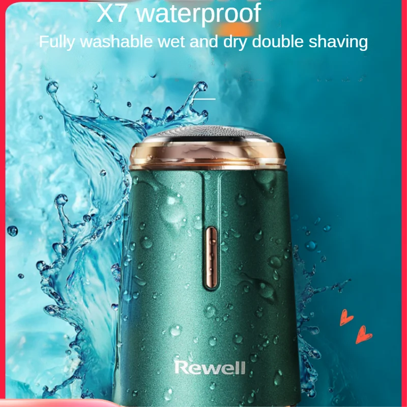 

Portable silent mini shaver men's electric water wash waterproof shaver electric shaver