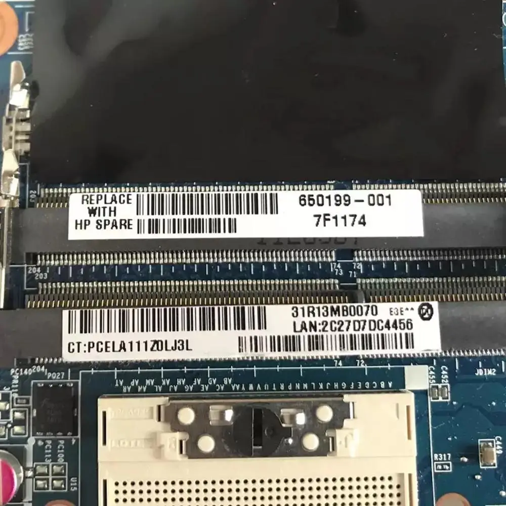 

For HP Pavilion G4-1000 G4 G6 G7 laptop motherboard 650199-001 636375-001 DA0R13MB6E1 WITH HD6470M HM65 chipset 100% full tested