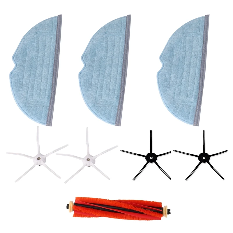 

Mop Rag Cloths Roll Brush Side Brush for Xiaomi Roborock T7 T7Plus S7 Vacuum Cleaner Parts Vacuum Cleaner Accessories