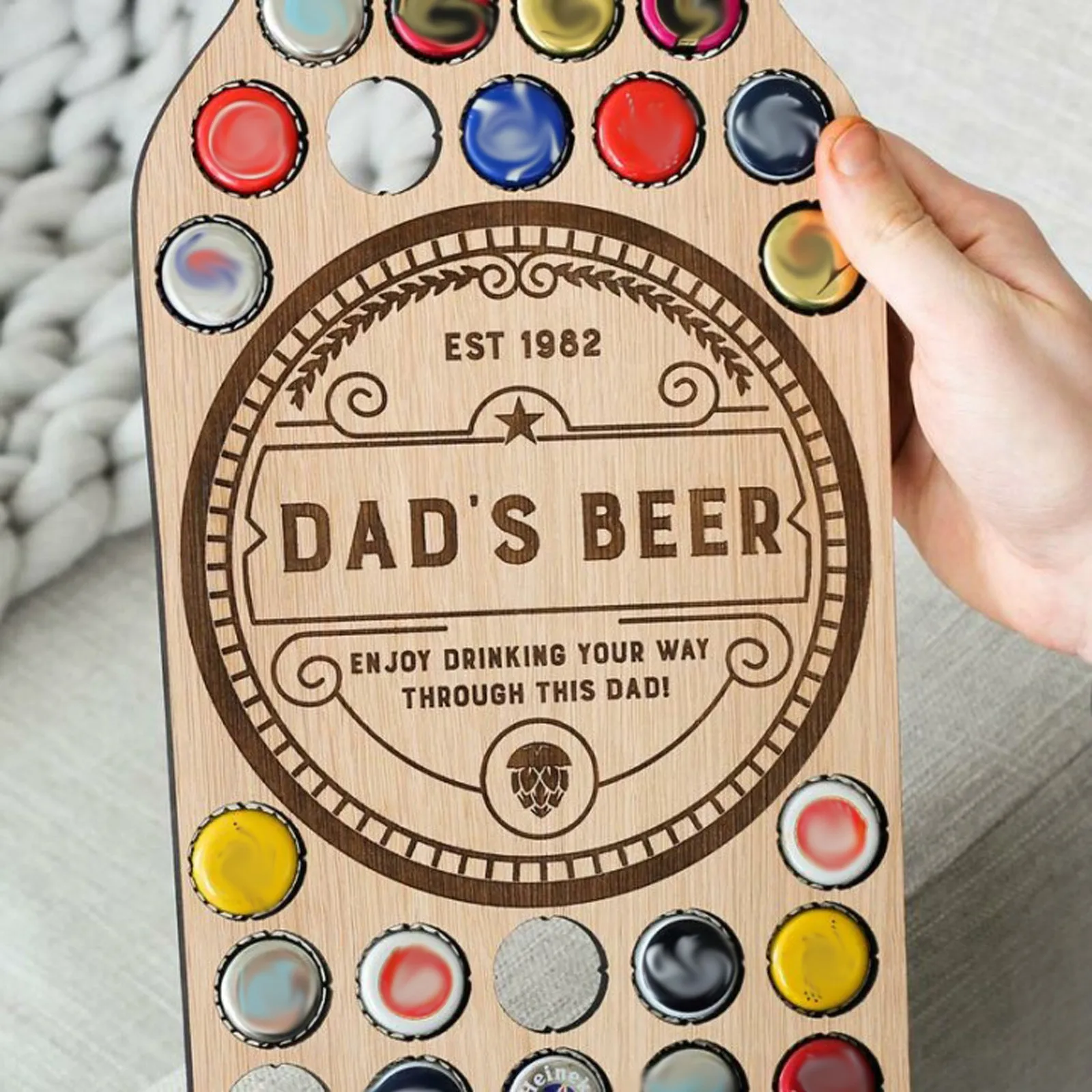 Крышка для бутылки вина крышка пивной с отображением карты уникальная форма пива