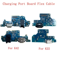 original usb charging port connector board flex cable for lg k22 k42 k52 k92 charging connector flex cable replacement parts