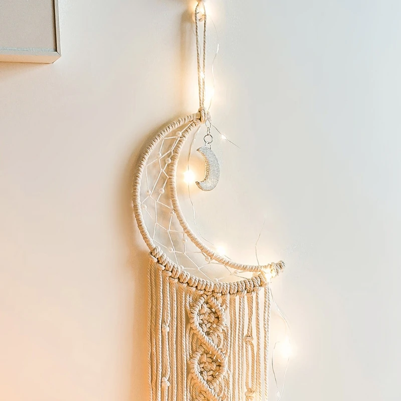 

Moon Metal Craft Hoops Dream Catcher Rings for DIY Dreamcatchers Wreaths Macrame
