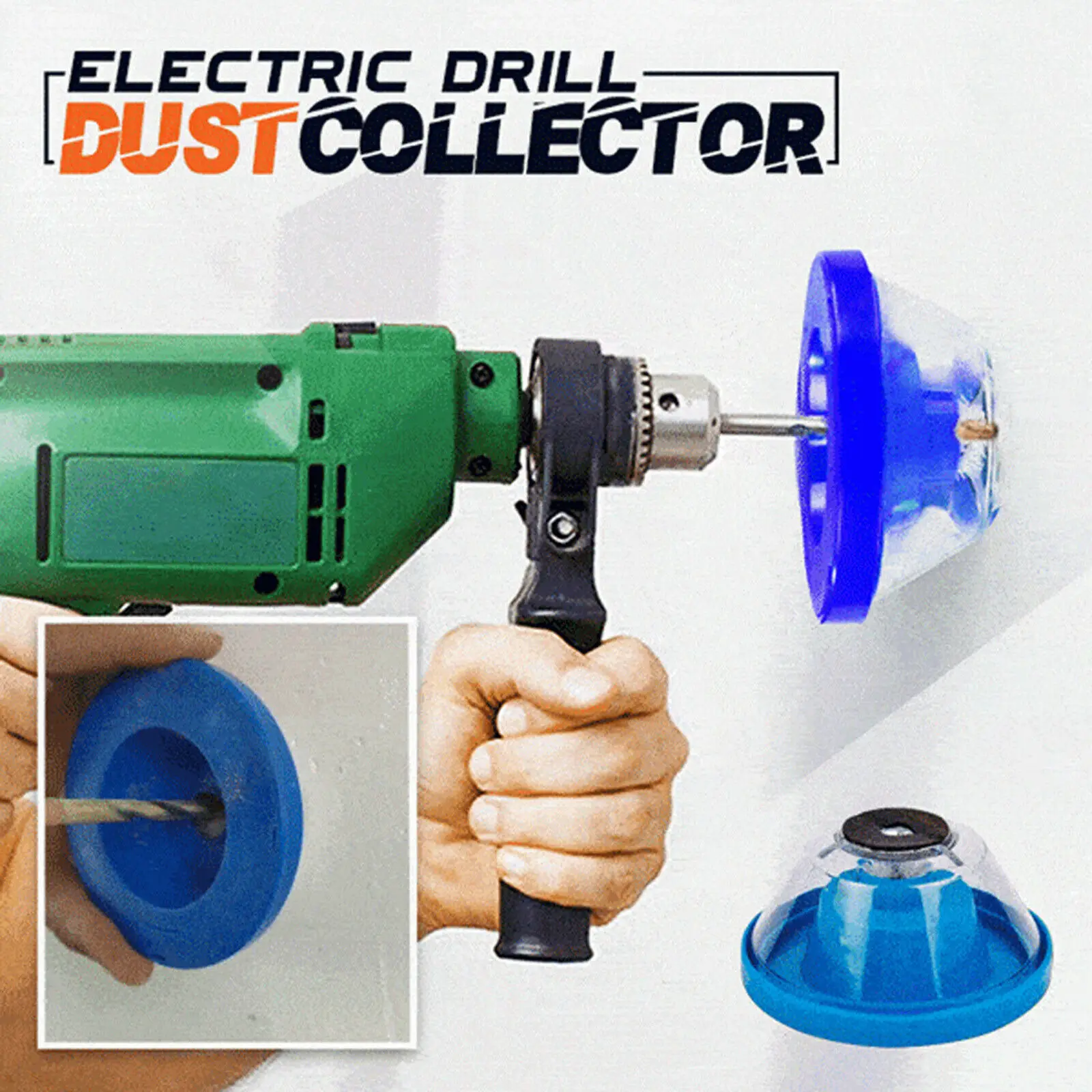 

ELECTRIC DRILL DUST COLLECTOR CATCHER ATTACHMENT DEBRIS BOX FITS MOST DRILLS DIAMETER 4-10mm MUST HAVE DRILLING ACCESSORY
