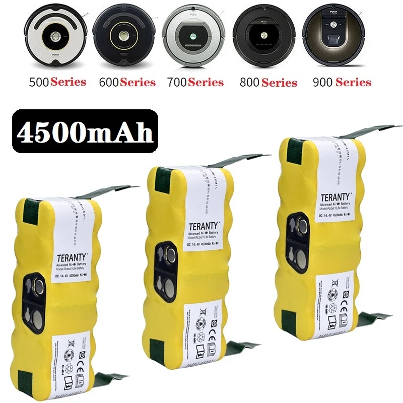 Аккумулятор Ni-MH для iRobot Roomba 14 4 В 4500 мАч 500 510 530 532 534 535 540 550 560 562 570 580 600 610 700 760 770 R3 |