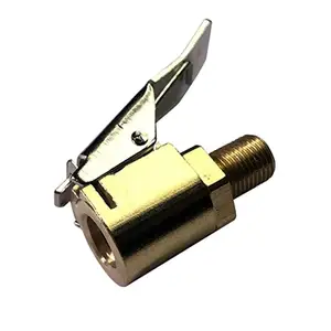 Насадка Резьбовая для автомобильного воздушного насоса, латунный патрон 8 мм для шин, колес, шин, насоса, зажим клапана, соединитель, адаптер, автомобильные аксессуары