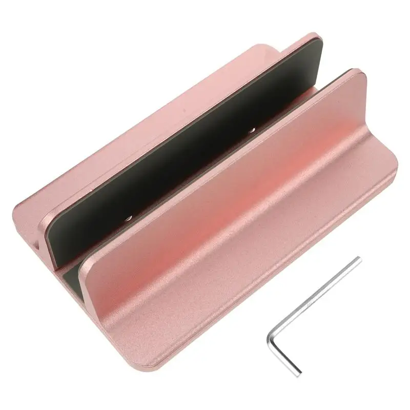 

Aluminum Alloy Laptop Stand Vertical Type Laptop Bracket Desktop Computer Holder