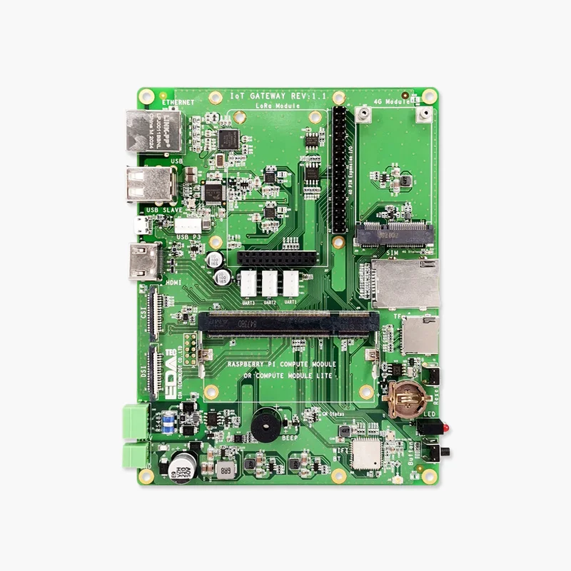 Плата шлюза Raspberry Pi IoT с модулем 4G модуль loRa поддержкой компьютерного модуля CM1 CM3 +
