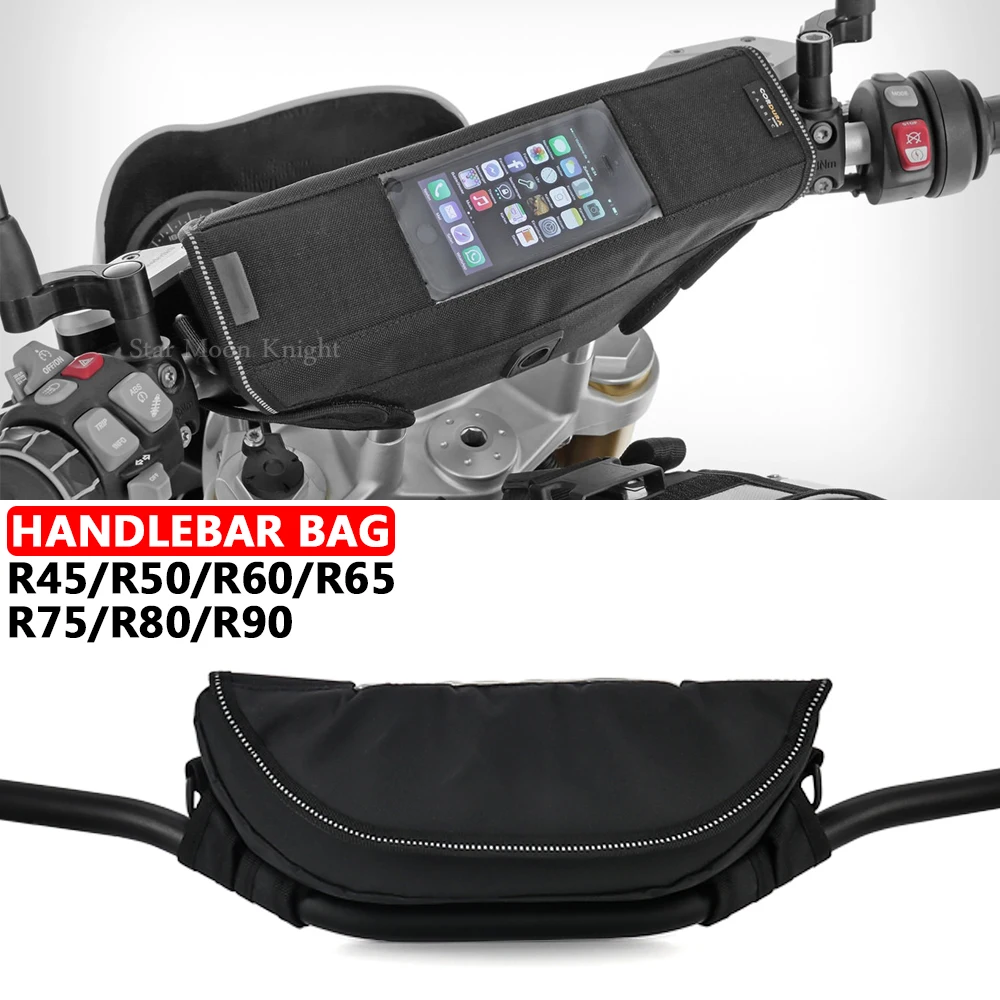 

Motorcycle Accessories Waterproof Bag Storage Handlebar bag Travel Tool bag For BMW R850GS R90 R80 R75 R65 R60 R50 R45 R 80 GS