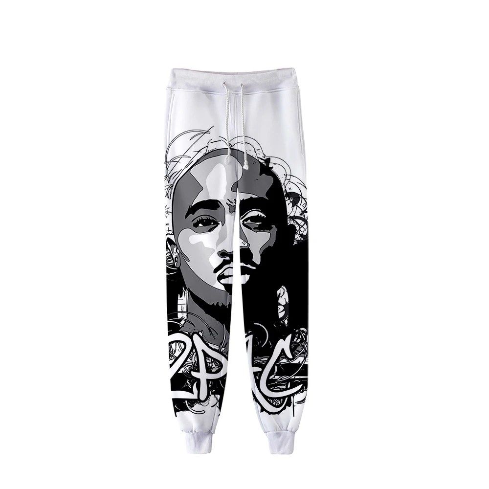 Лидер продаж 2pac впитывает пот и Штаны Для мужчин/wo мужчин Японская уличная одежда