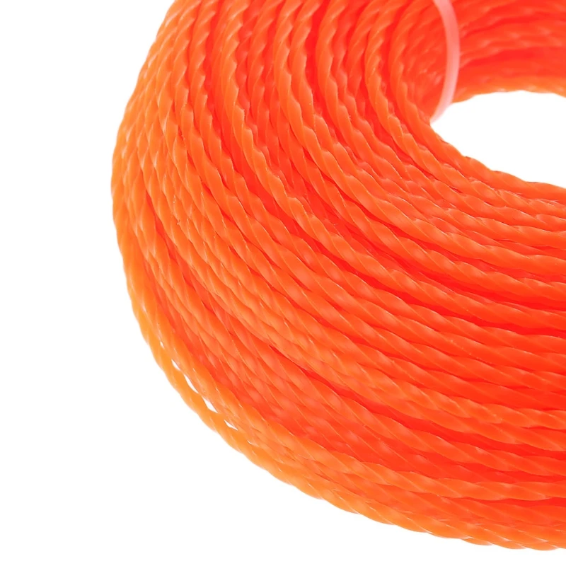 

3.0mm Diameter Grass Trimmer Line Brush Cutter Power Nylon Twist Rope Cut weed