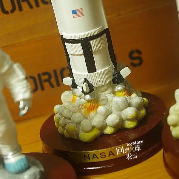 Космический человек космонавт космический корабль смола подвеска модель кукла