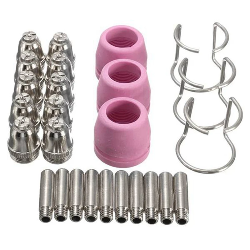 

Hot SV-AG-60 SG-55 WSD-60 120PCS Plasma Cutter Cutting Torch Tip Nozzles Consumables Accessories For LTP Cut Machine