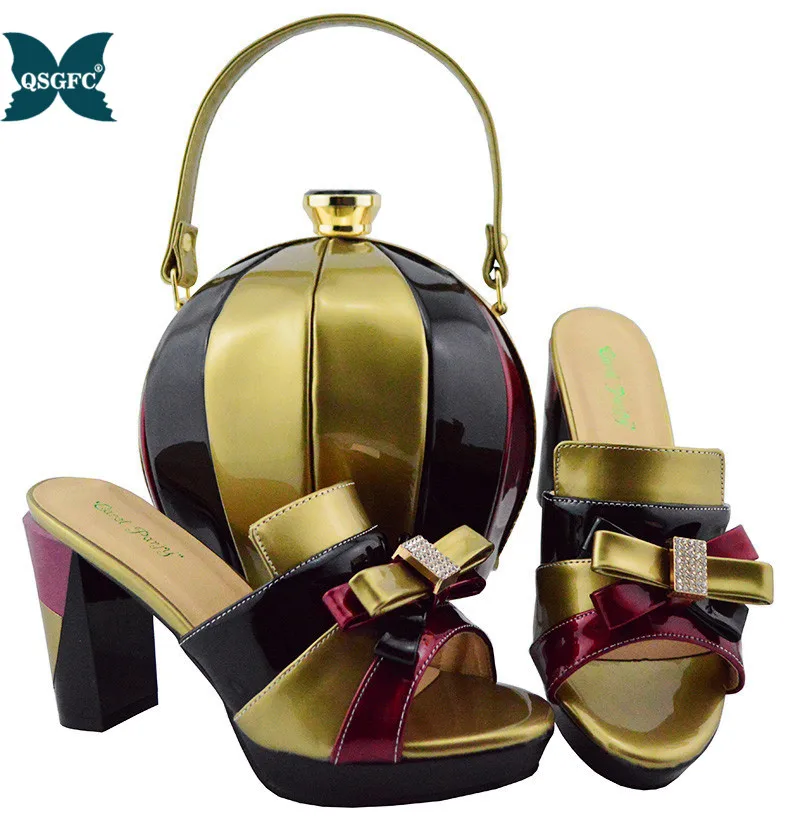 Модные женские итальянские дизайнерские ботинки золотого цвета с подходящей