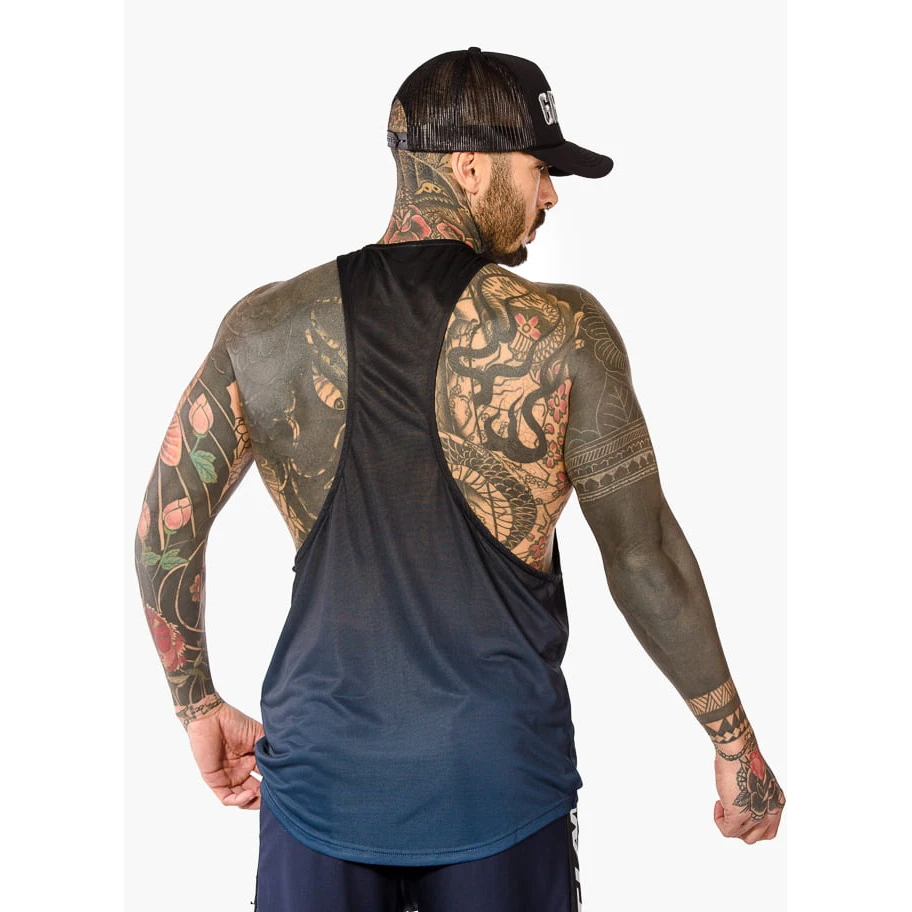 

Men's Bodybuilding vest gym muscle fitness training male casual sleeveless breathable elastic tank tops