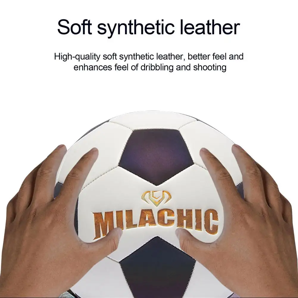 

Color-changing Football Under Sunlight Wear-resistant for Kids outdoor sports training Soccer Ball Leak-proof Air Nozzle