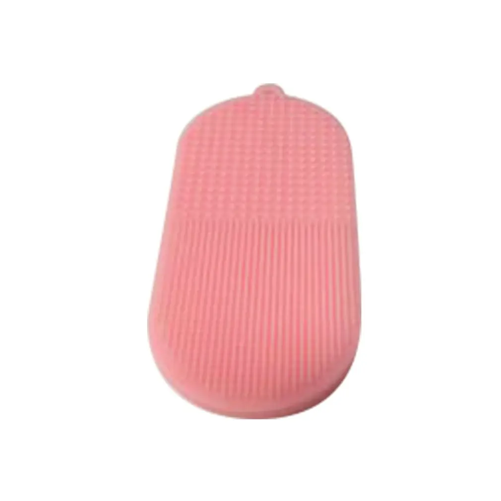 Multifunctional Soft Exfoliating Silicone Bath Shampoo Scrubber Face Manual Facial Cleaning Wash Clean Brush | Красота и здоровье