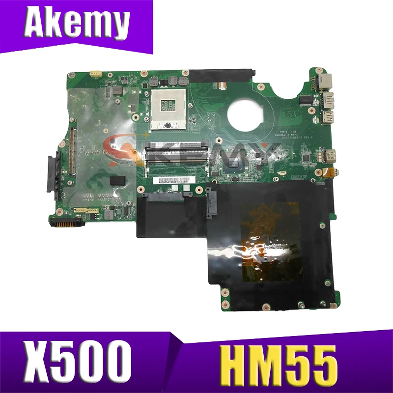 

Материнская плата AKEMY A000053220 DATZ1GMB8E0 для ноутбука TOSHIBA Satellite X500 X505 HM55 DDR3 со слотом для графики