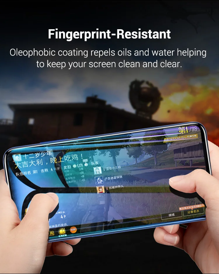 ESR защита для экрана Xiaomi MIX 3 закаленное стекло 3X сильнее 9H 3D полное покрытие чехол