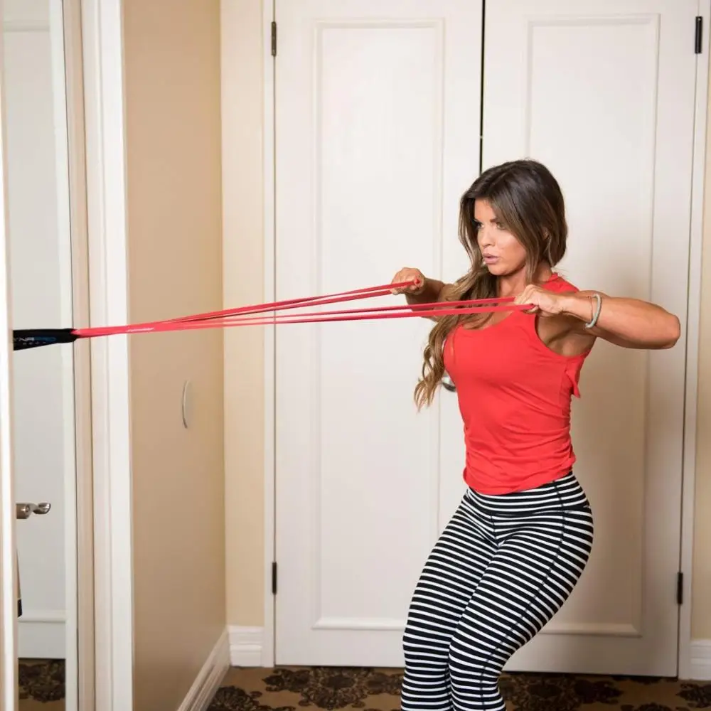 Pintu Panas Jangkar Tambahan Besar untuk Masuk D Pegangan Indoor Resistance Band RUMAH Otot Latihan Latihan Olahraga Peralatan Gym kebugaran