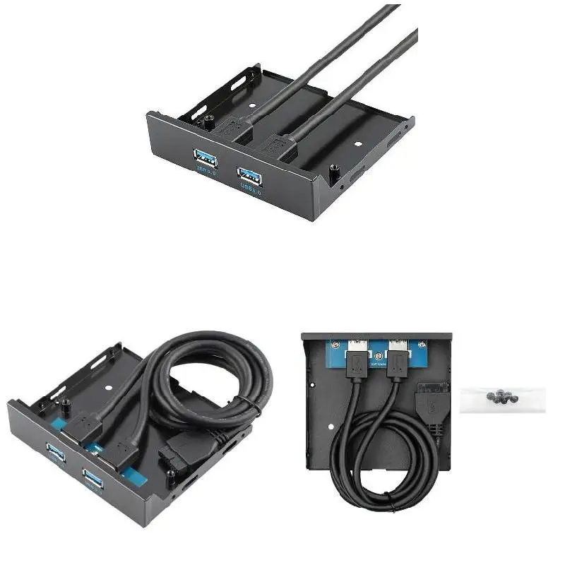 2-портовый USB 3 0 расширительный Разъем передней панели к 1 5-контактному кабелю