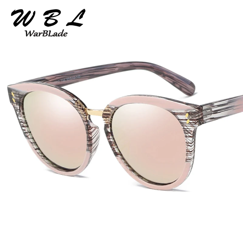 WarBLade поляризационные женские солнцезащитные очки винтажные Круглые новые