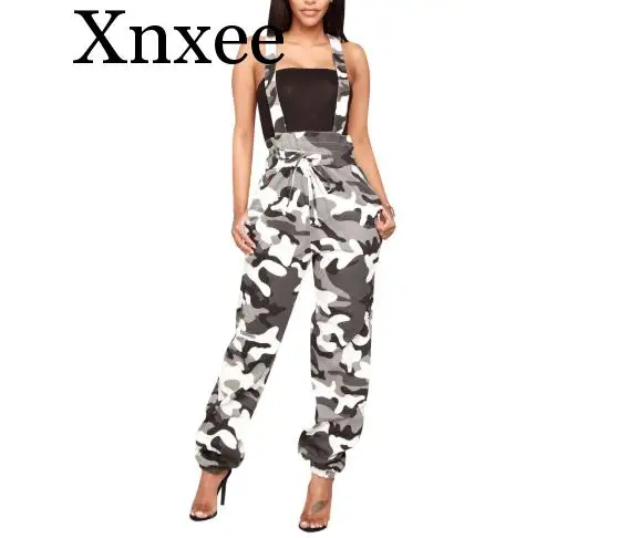 

Брюки женские камуфляжные в стиле хип-хоп с высокой талией