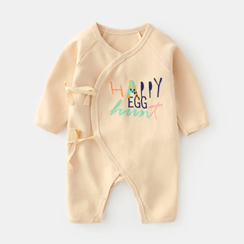 Модный боди для новорожденных девочек и мальчиков милая одежда с длинными