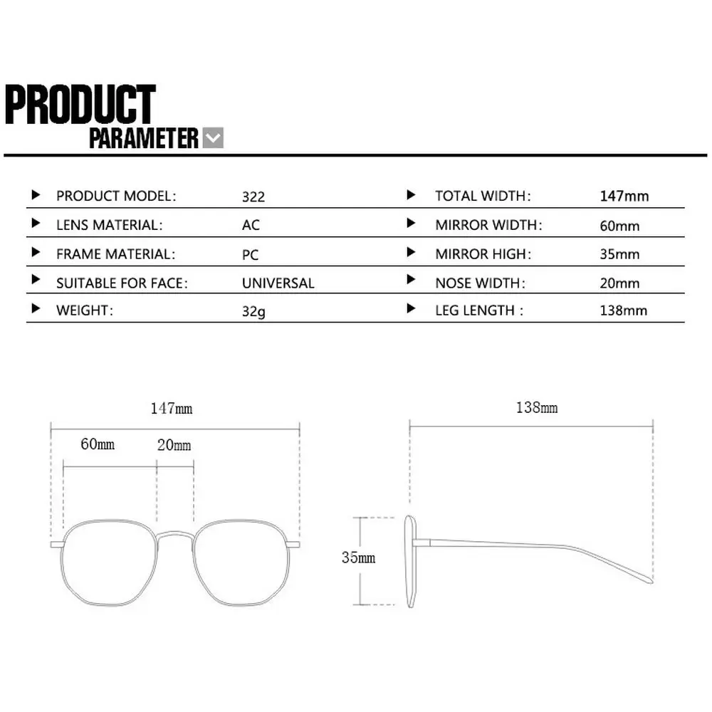 

WOENFEL Rectangle Sunglasses Women Luxury Brand Designer Vintage Sun Glasses Shades Fashion Transparent Frame Men Eyeglasses