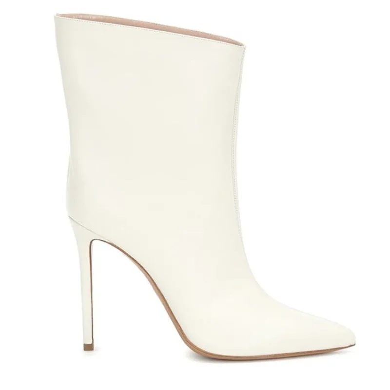 Женские кожаные ботинки челси FEDONAS вечерние ботильоны из тисненой кожи на тонком