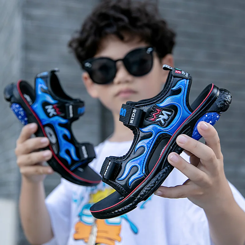 

Summer New Children Casual Beach Sandals Kids Shoes for Girl and Boy Sandals Unisex Non-slip Breathable Outdoor Sports Shoes