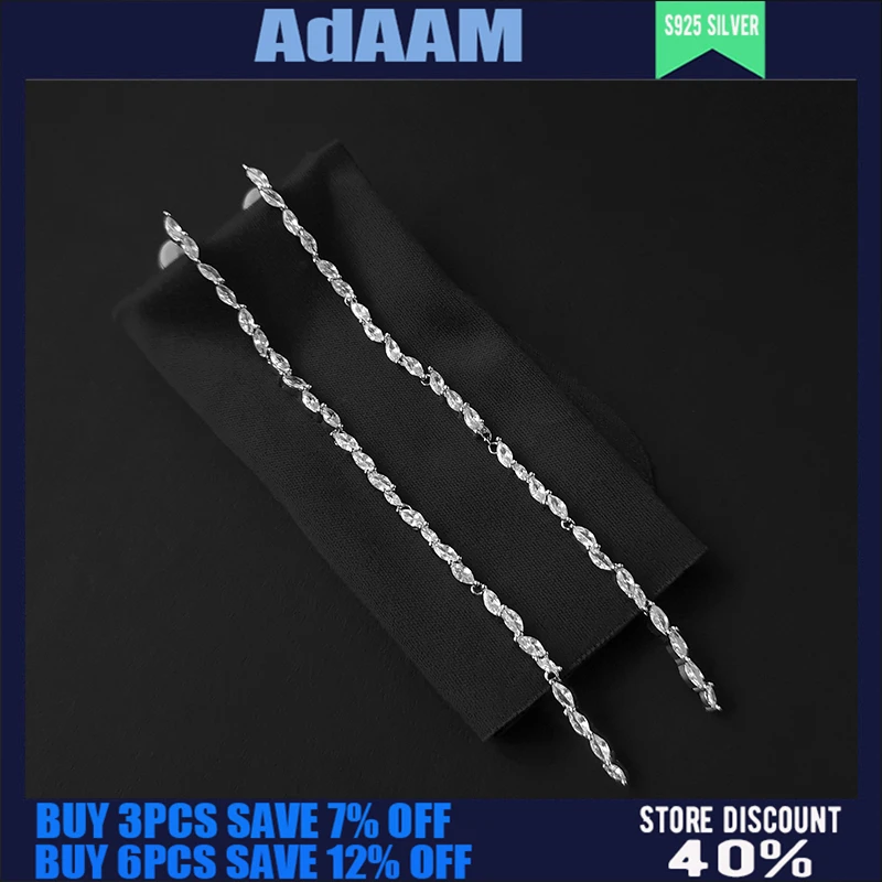 

S925 Sterling Silver New Olive Leaf Earrings Women's Festival Mid-length Earrings Fashion Simple Temperament Jewelry Gift