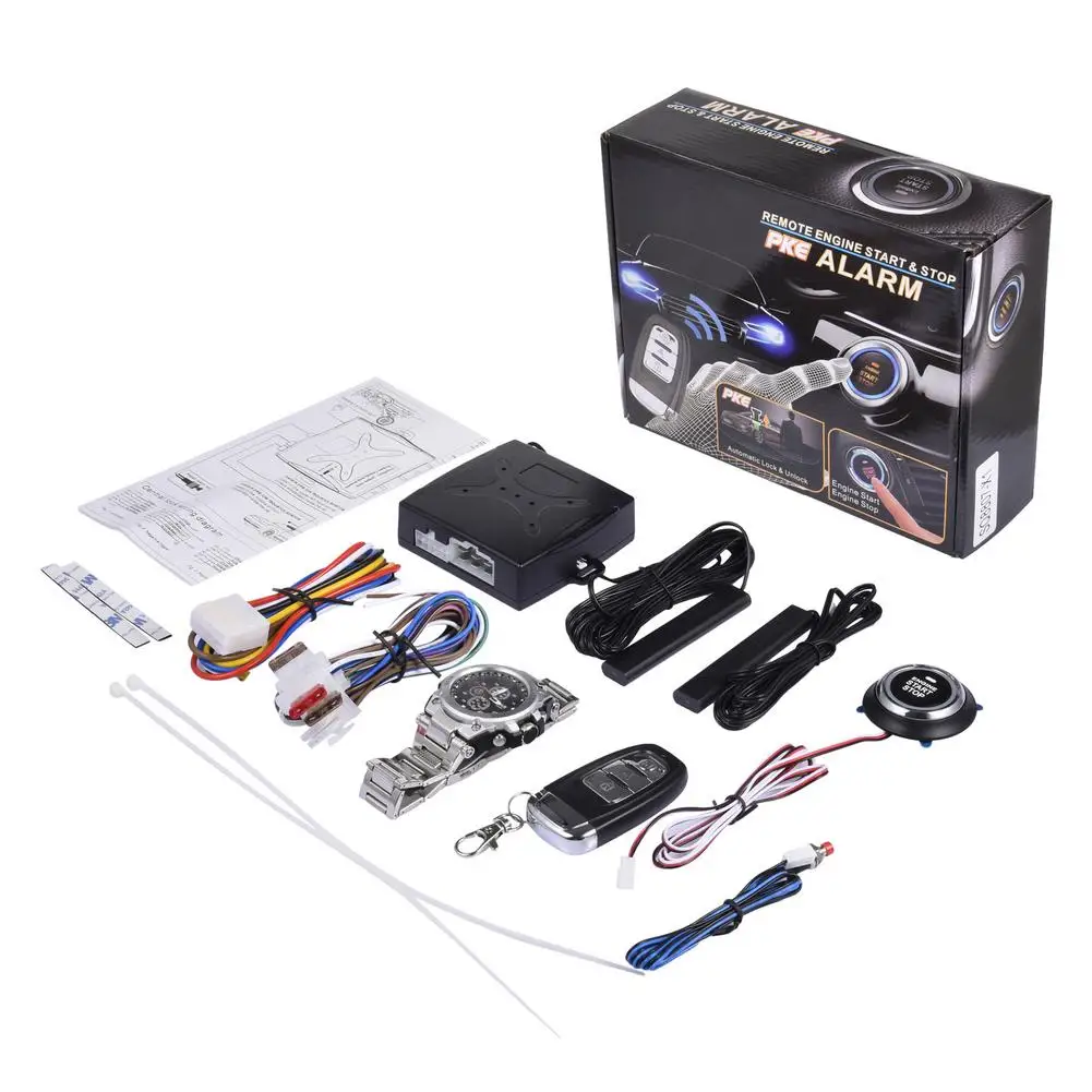 

12 В смарт-ключ, Автомобильная сигнализация, удаленный стартер двигателя, Автомобильная противоугонная система, запуск двигателя, система с...