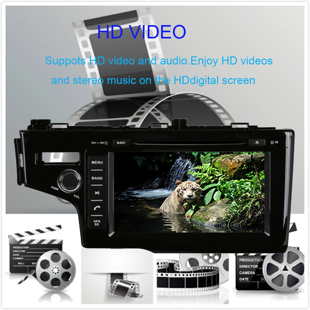 Автомобильный GPS-навигатор Android 10 0 для Honda Fit/Jazz 2014-2022 автомобильное радио левого