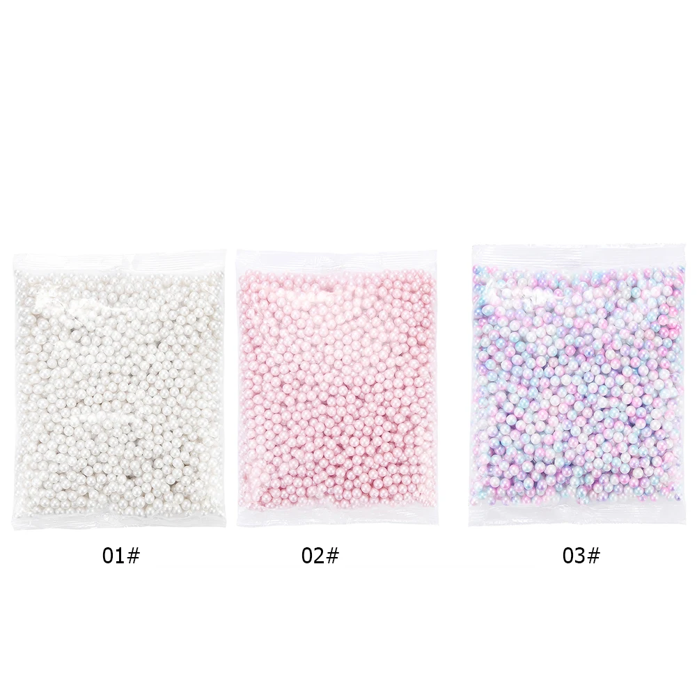 300 г Перламутровые Бусины для наполнителя украшение амулеты макияжа коробка