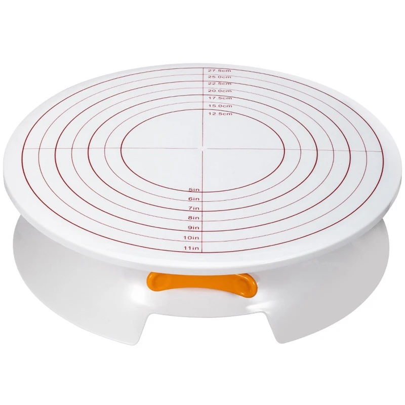 Top 15Pcs Многофункциональный комплект для украшения торта поворотный стол Набор