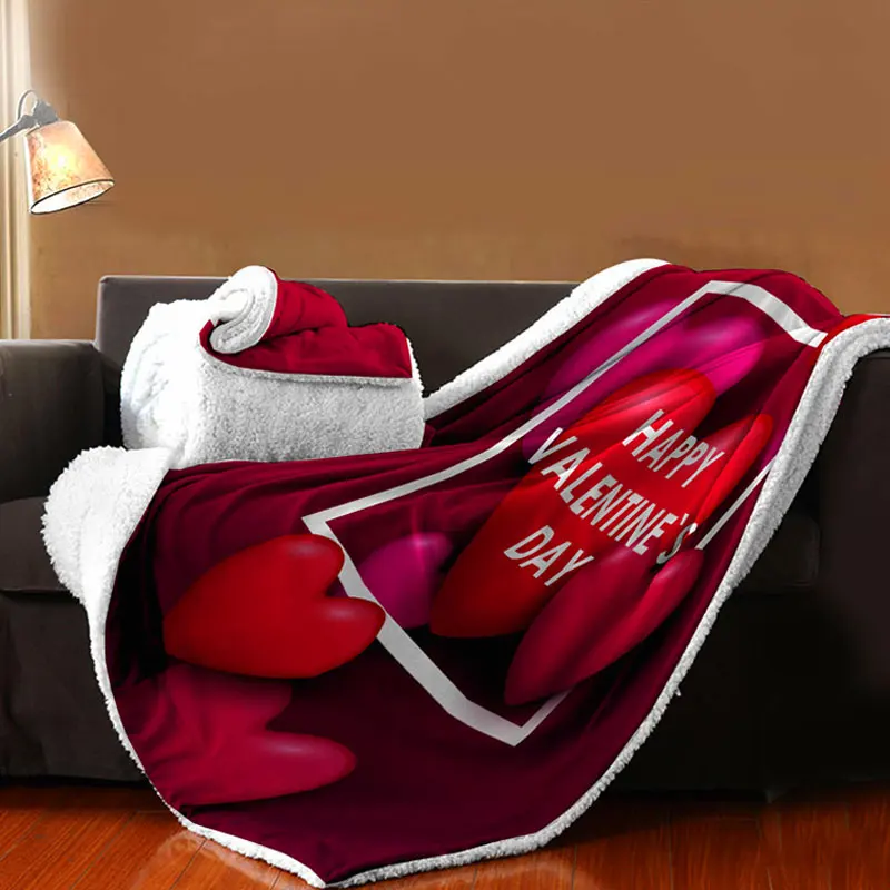 OIMG коралловый флис с 3D принтом толстая шерсть для сохранения тепла от шаров