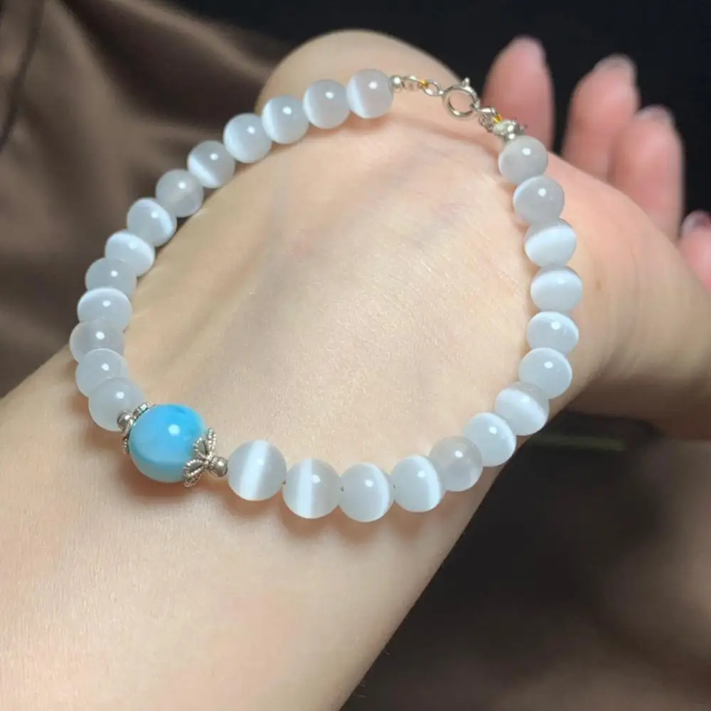 912 браслет из ларимара для мужчин хорошее ювелирное изделие 100% натуральный