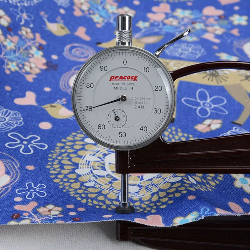 Хорошая плотная парусиновая ткань с рисунком синего оленя хлопковая стеганая