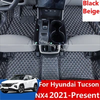 for hyundai tucson nx4 2021 2022 car floor mats rugs auto rug covers pads interior mats accessories car protective wire mats