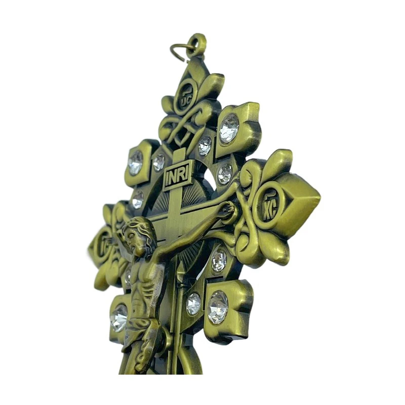 крестик православный крест в машину на шеюКрестик для крепления Иисуса Христа