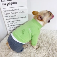 cotton four legged puppy clothes fall winter small dog clothes thickenteddy bichon schnauzer french bulldog outfits dog costumes