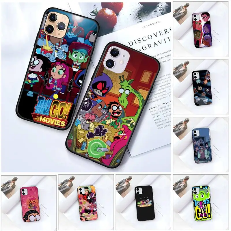 

Teentitans GO Phone Case For iPhone 12 Mini 11 Pro XS Max X XR 7 8 Plus