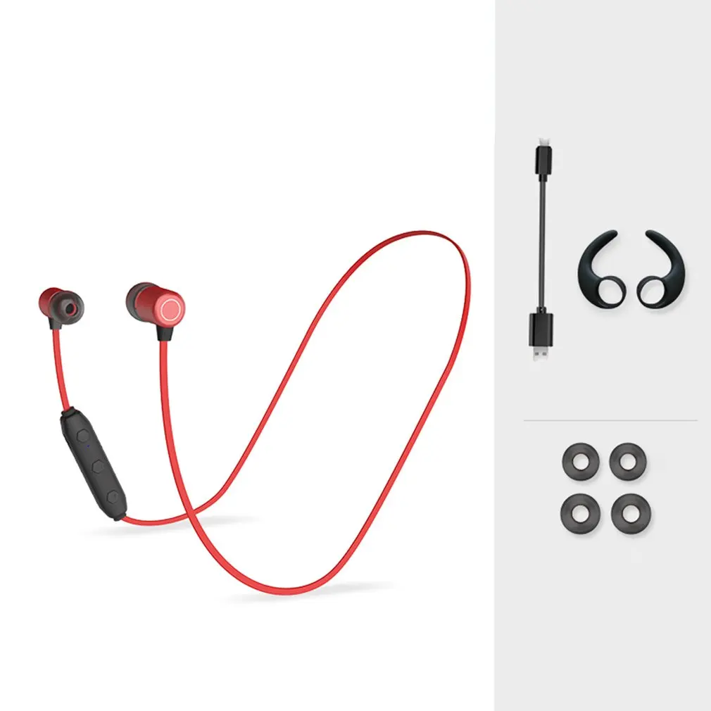 

Magnetic Wireless bluetooth Earphone music headset Phone Neckband sport Earbuds Earphone with Mic For iPhone Samsung Xiaomi