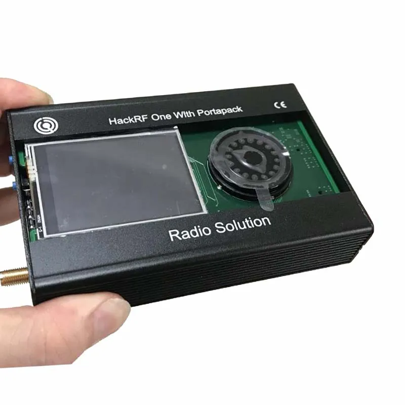 PortaPack + HackRF One SDR металлический чехол TXCO хаос прошивка запрограммирована |