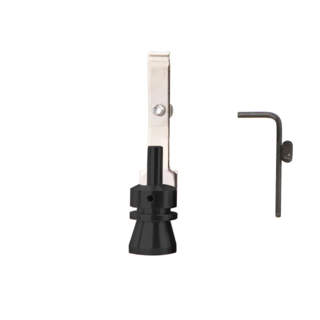 Универсальный Серебряный 18 мм S турбозвуковой свисток глушители выхлопной трубы