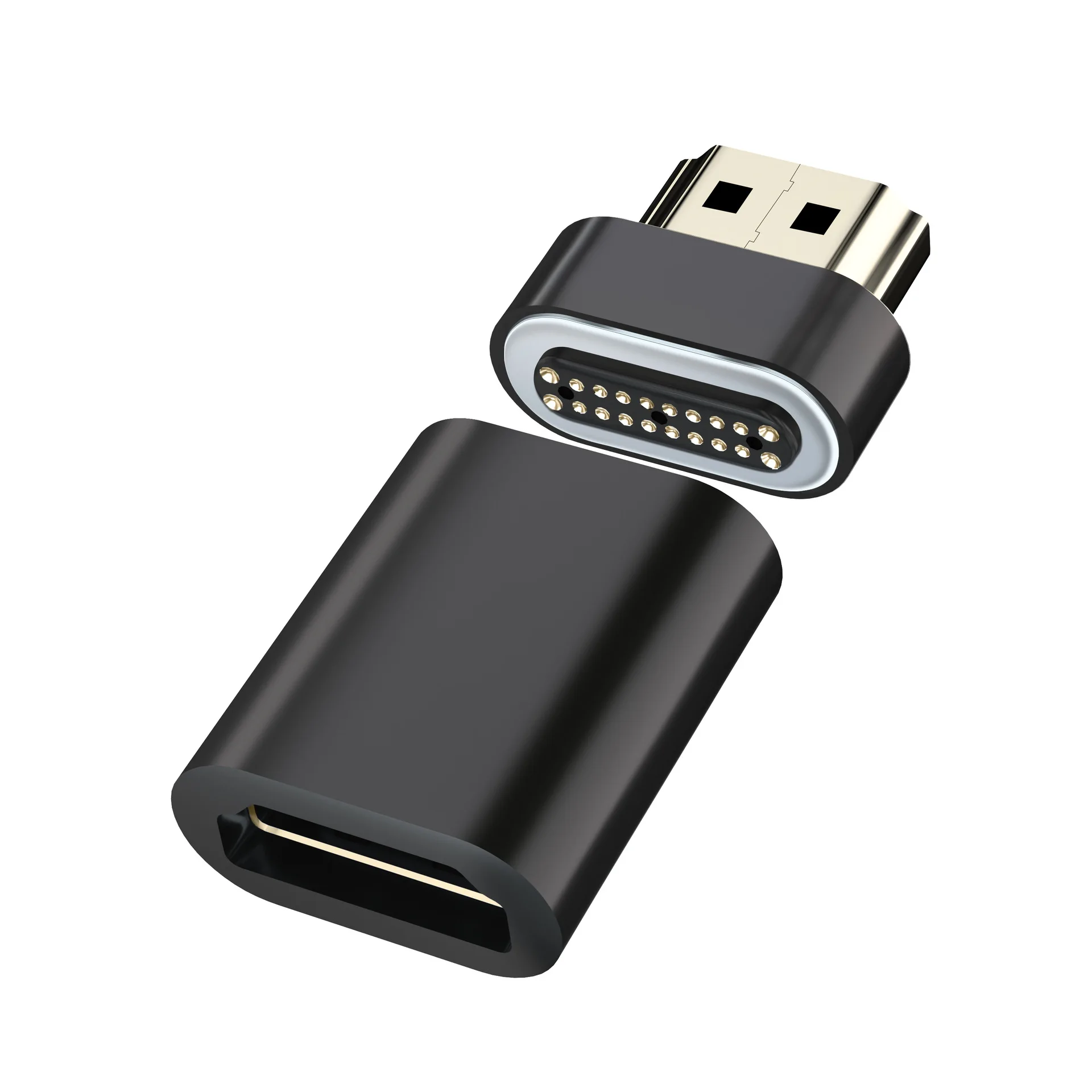 

DOONJIEY Hdmi compatible Adapter 8K High-Definition Male To Female dhmi Converter for TV Laptop PS3 Projector Magnetic Adapter