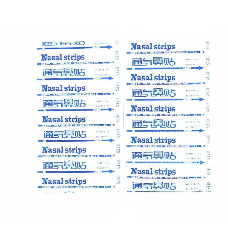 50 шт./лот Новое поступление носовые полоски против храпа легкие Стопперы патчи