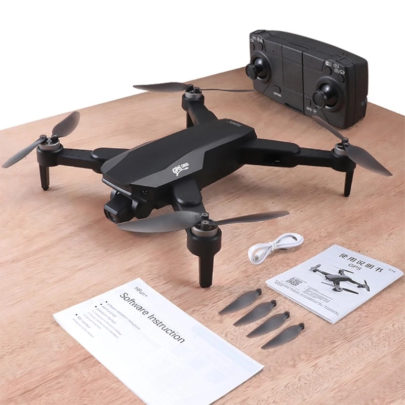 

DEEPAOWILL S608pro GPS Drone 6K Dual HD Camera Professional Aerial Photography Brushless Foldable Quadcopter RC Distance 3KM