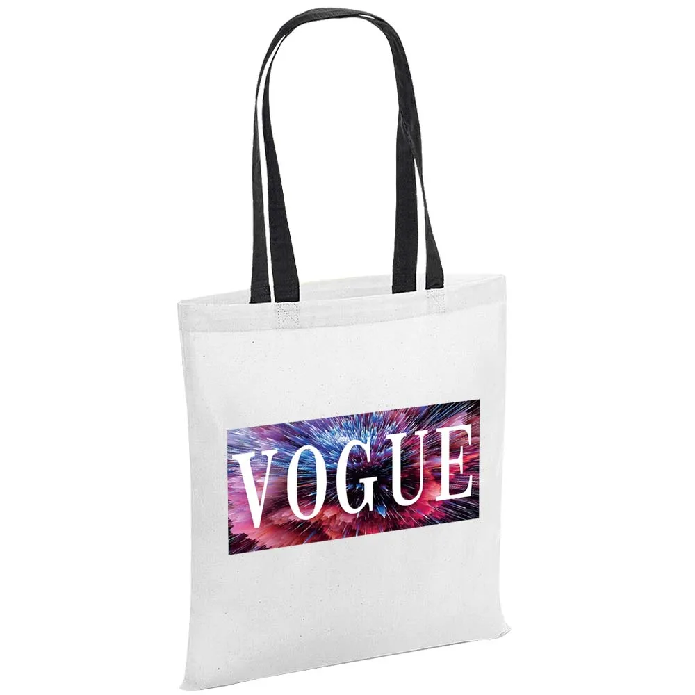 

Simple Letters Series Women Large Shoulder Bag Canvas Shopping Bags Cotton Cloth Fabric Grocery Handbags Tote Girl Book Bag